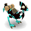 Dragodinde Ébène et Turquoise