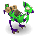 Dragodinde Émeraude et Indigo