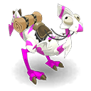 Dragodinde Ivoire et Orchidée