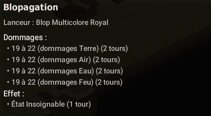 Blopagation : poison multi-élément et état insoignable