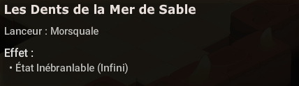 Passif « Les Dents de la Mer de Sable » du Morsquale