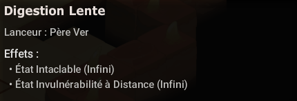 État Invulnérable à distance du Père Ver