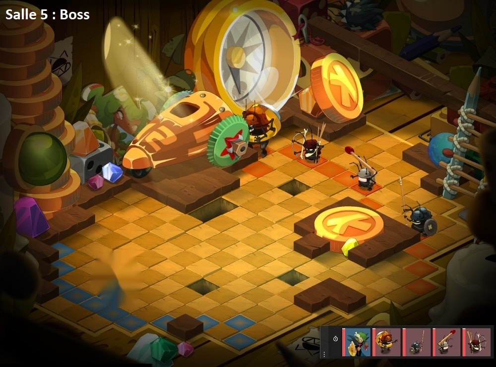 La salle du Boss (salle 5)