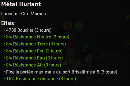 Métal Hurlant : boucliers et résistances gagnés au passage du seuil