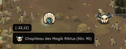 Entrée du Chapiteau des Magik Riktus en [-22,12]