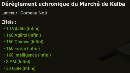 Bonus accordés aux monstres avec un Élixir amélioré