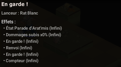 États de départ du Rat Blanc en expédition