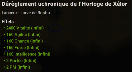 État Dérèglement uchronique (Élixir amélioré)