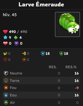 Larve Émeraude