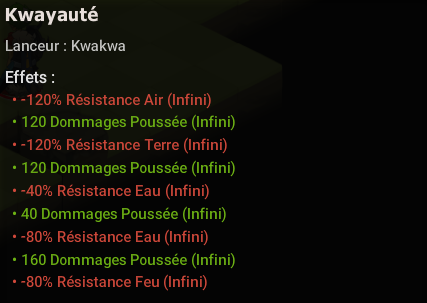 La Kwayauté cumulée au fil des éliminations