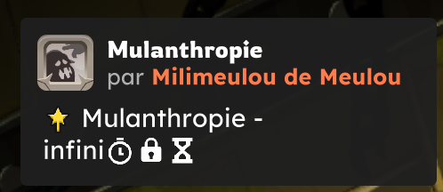 L'état Mulanthropie appliqué par le Milimeulou de Meulou