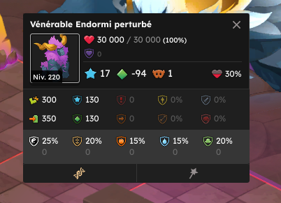 Le Vénérable Endormi perturbé, boss de la saison du Repos