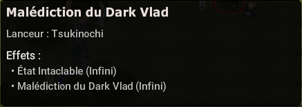 Malédiction du Dark Vlad (lanceur : Tsukinochi)