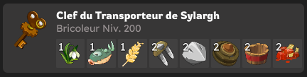 Craft de Clé du Transporteur de Sylargh