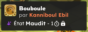 L'état « Maudit » posé par Bouboule