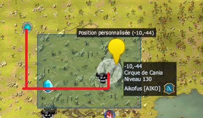 Entrée de la Volière de la Haute Truche en [-10,-44]